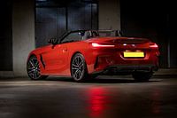 BMW Z4 M40i in a garage