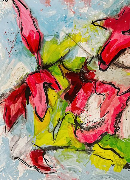 Bitte gib mir rosa Blumen! von Ada Krowinkel