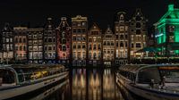 Damrak, Amsterdam in colour
