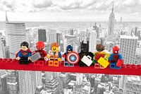 Lunch atop a skyscraper Lego edition - Super Heroes - Men - New York