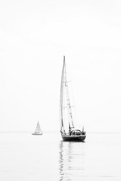 Zeilboot op de Oosterschelde van Davy Vernaillen