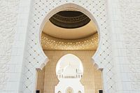 Eingang zur Grand Zayed-Moschee