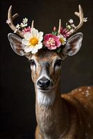 Floral Deer - elegant und zauberhaft