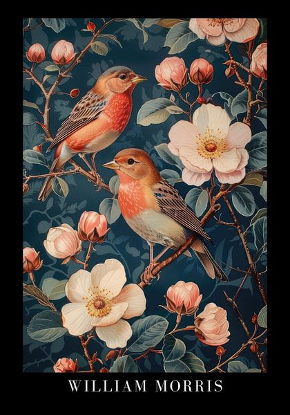 William Morris Poster von Niklas Maximilian