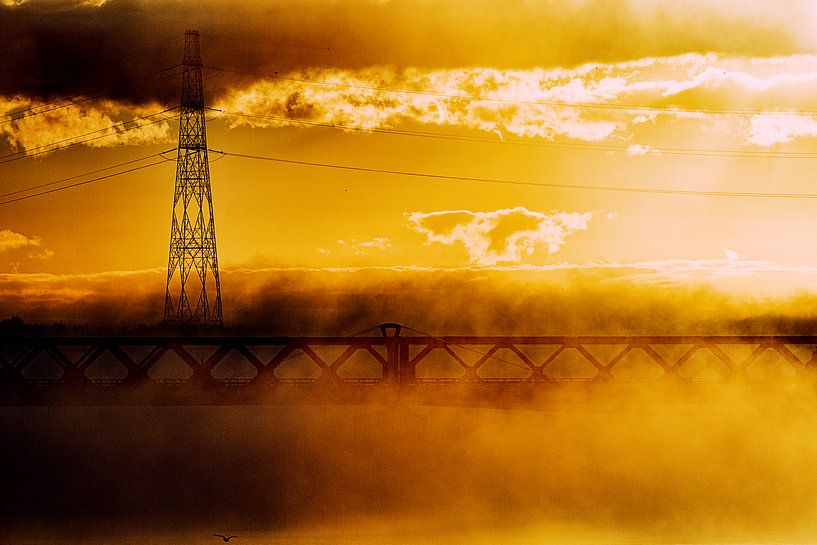Golden bridge by Wim Heirbaut