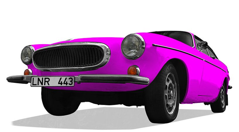 Volvo P1800 ES in pink von aRi F. Huber