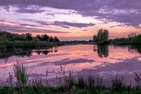 Bunter Sonnenuntergang