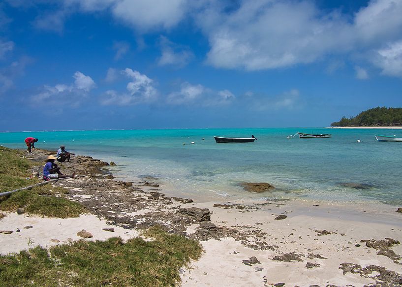 Warten auf die Fische von Christine Baumgartner