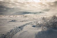 Hverfjell Iceland winter