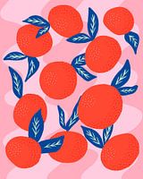 Mandarines colorées