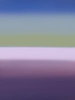 Soleil couchant - avec violet