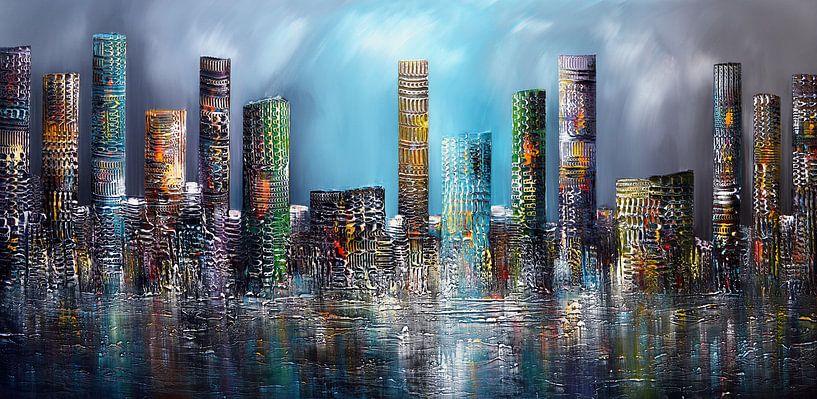 Skyline von Gena Theheartofart