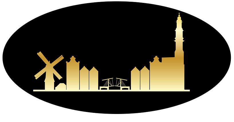 Skyline von Amsterdam von ChrisWillemsen