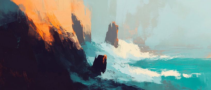 Küstenlandschaft von Poster Art Shop