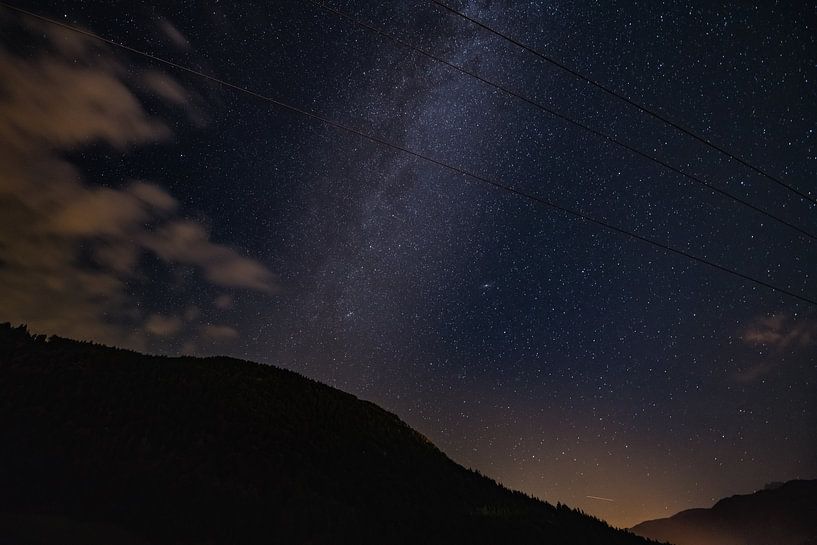 Melkweg / Perseids van Jozef Gyant