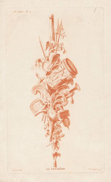 Trophäe, Jean François Janinet, Tragödie von Atelier Liesjes