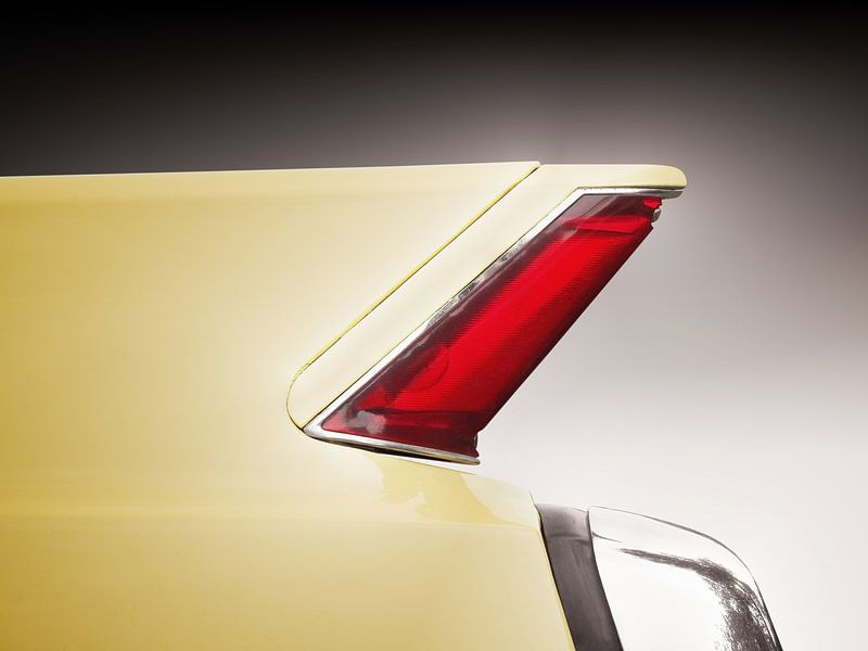 Amerikaanse oldtimer Coupe Deville 1964 abstract van Beate Gube