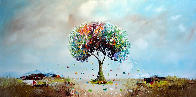 L'arbre de vie par Gena Theheartofart