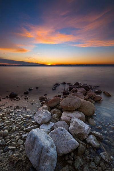 Coucher de soleil sur le lac Ammersee par Christina Bauer Photos