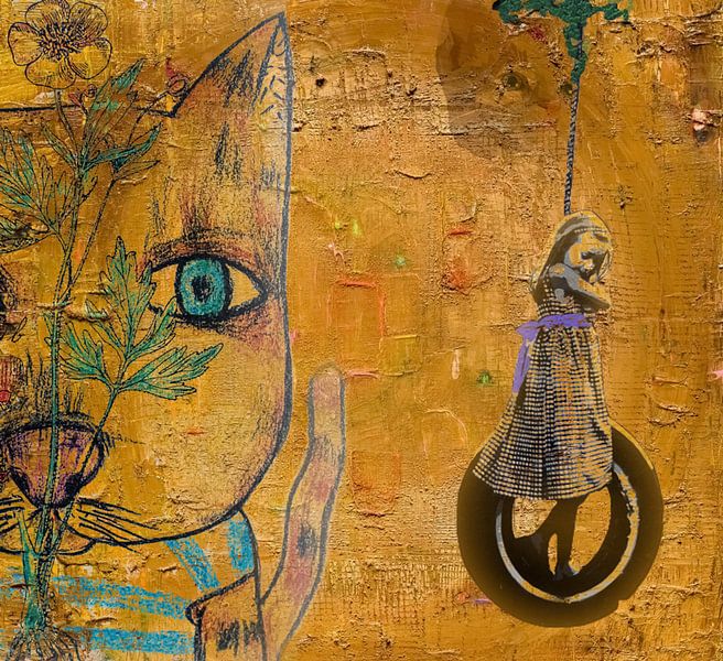 Street art Summer Holiday by Moonheart Artworks