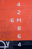 Hafenfoto-Tiefe Detail Amstersdam