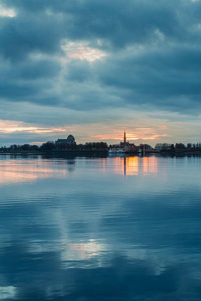 Uitzicht op Veere 6 van Andy Troy