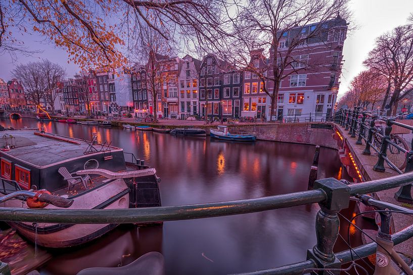 Kanalhäuser Jordaan von Leon Okkenburg