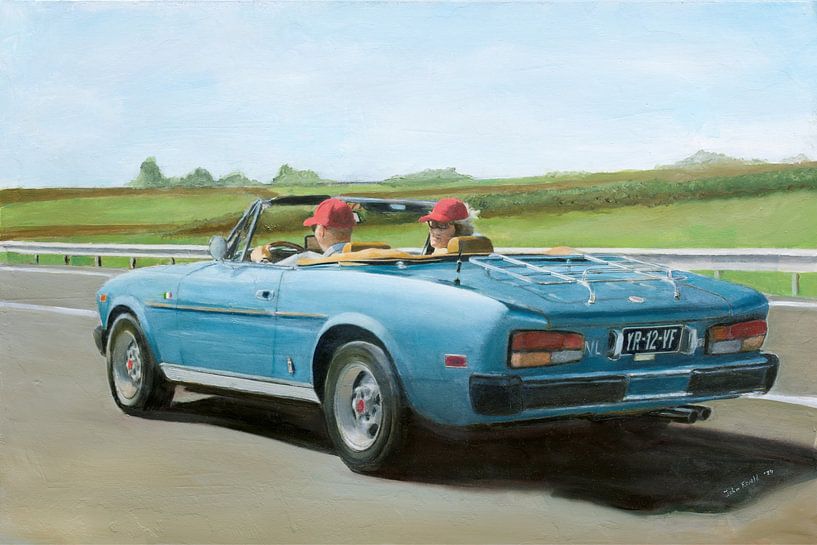 John Esveld - Cabrio Auto Vakantie by Tonkinson Fine Art