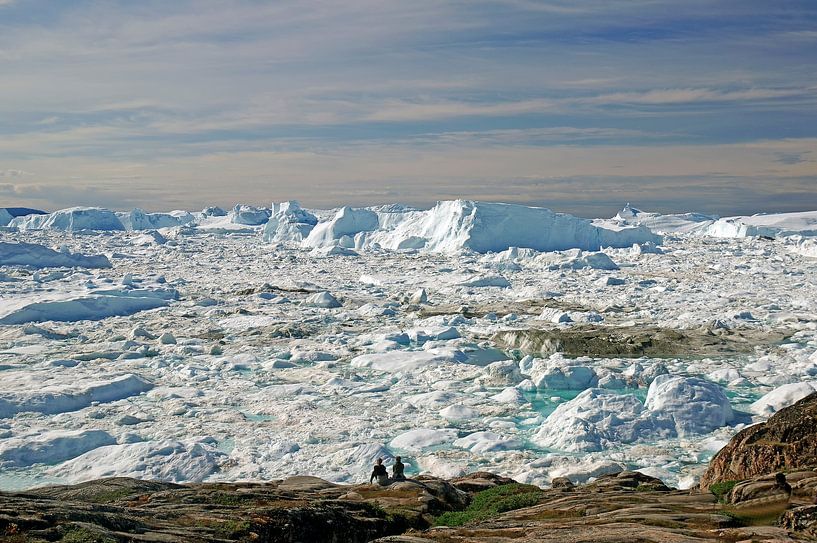 Ausblick über den Eisfjord von Reinhard  Pantke