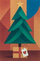 Weihnachtsbaum mit Herz