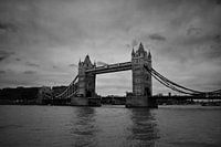 Towerbridge London by far in black and white