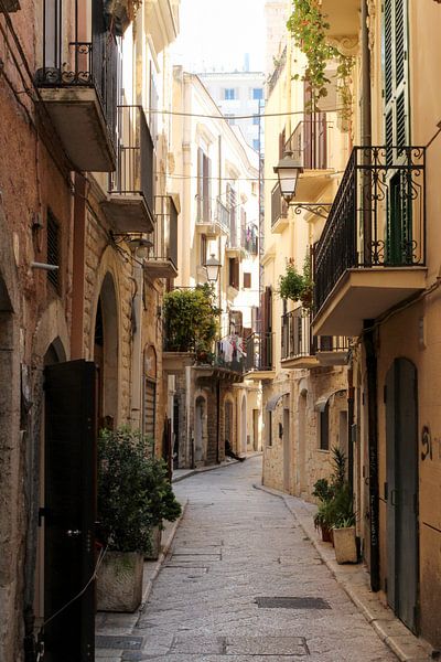Street in Bari by Rene Bakker