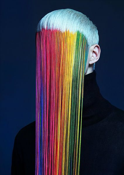 Hue and Hide I von collageri