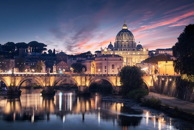Ponte Sant&#039;Angelo, Rome - Italie par Niels Dam