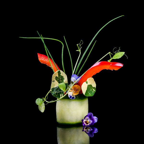 Culinary vegetable dish, vegetable dish by Corrine Ponsen