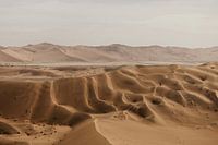 The undulating landscape of Sossusvlei in Namibia