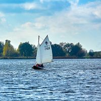 sailing on the Zoetermeer Lake