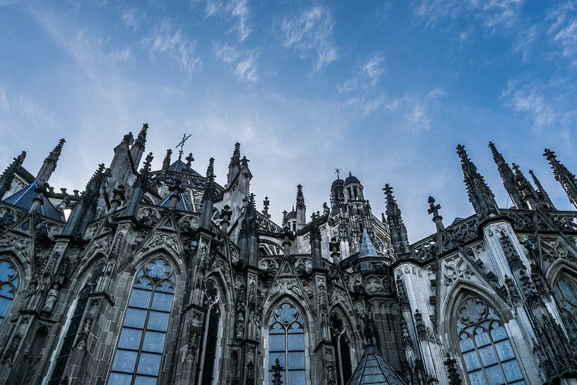 La cathédrale Saint-Jean à Den Bosch, en gros plan par Patrick Verhoef