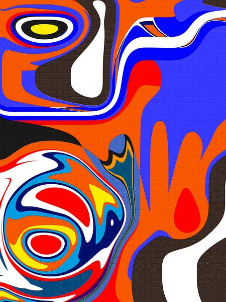 Abstract Graffiti with Totem by Joost Hogervorst