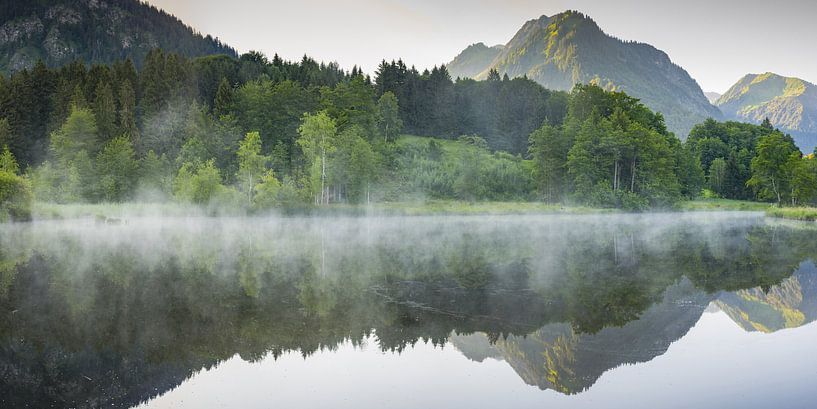 Lac à Oberstdorf par Walter G. Allgöwer