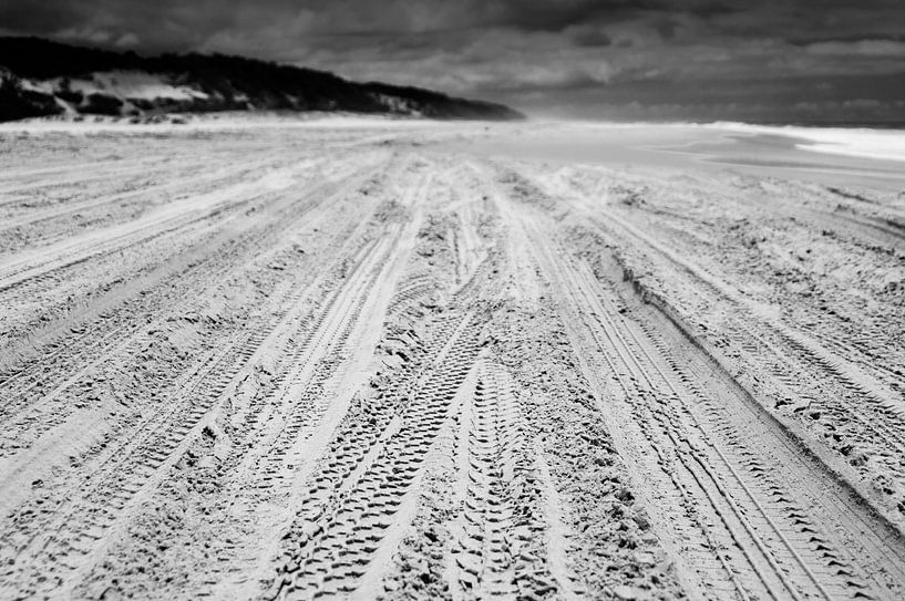 Car tracks by Wouter Sikkema