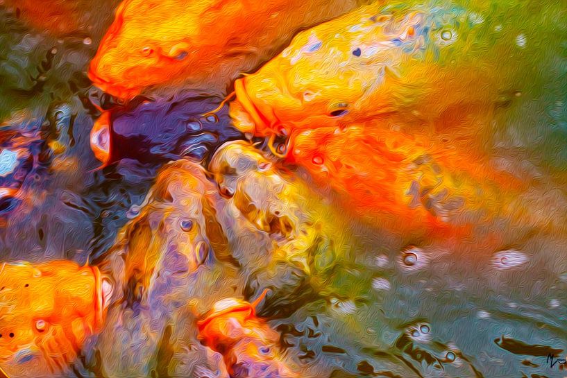 Die glücklichen Koikarpfenmacher von Lens Design Studio