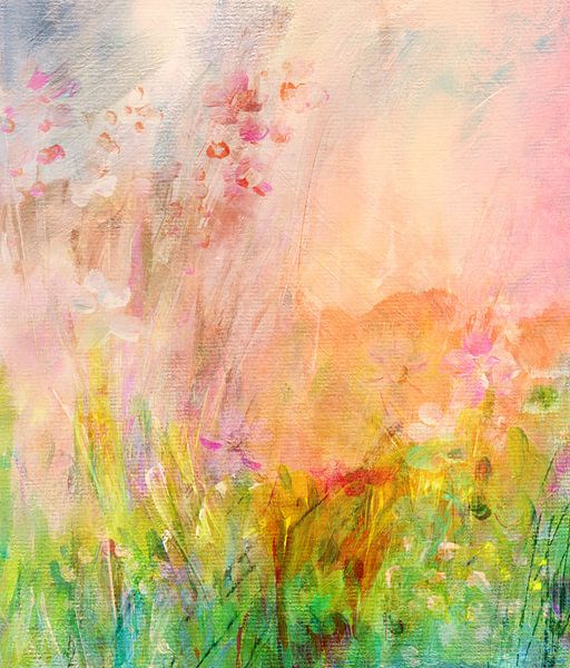 finepastel - summer meadow by Claudia Gründler