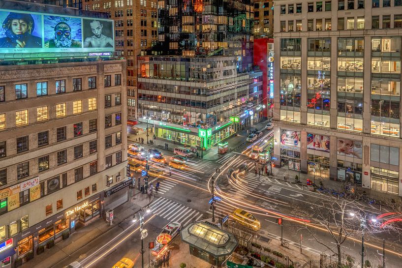 New Yorker Straßen von Photo Wall Decoration