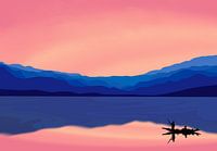 Sonnenuntergang in Vietnam