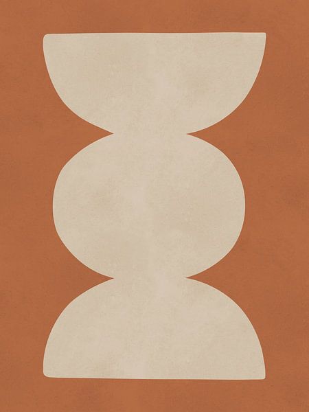 Organische abstrakte Formen 5 von Vitor Costa