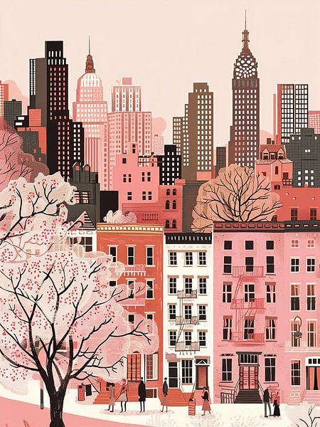 Printemps à New York par haroulita