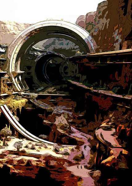 air craft base in the desert by ahmad hanan attaki