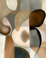 Modern abstract shapes and lines.