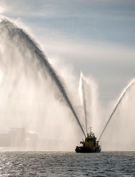 Port of Rotterdam par Dick van der Wilt